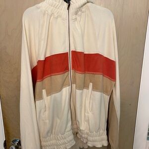 Kori Cream and Red Hoodie